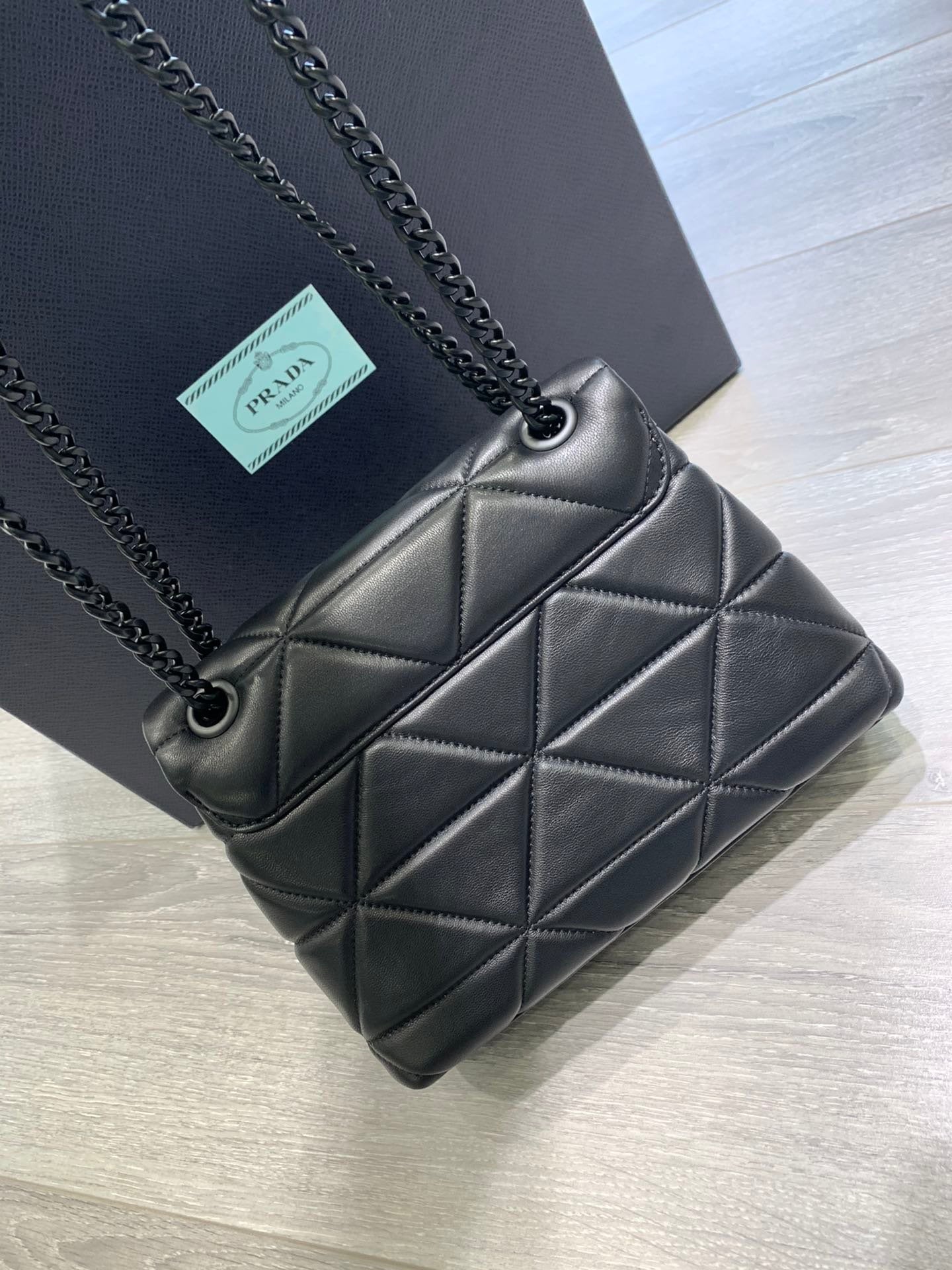 Spectrum Nappa Shoulder Bag