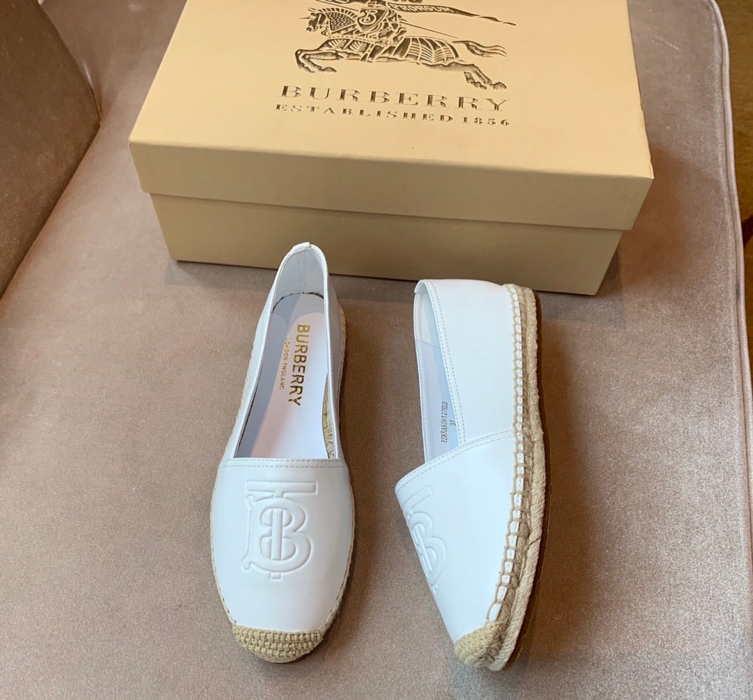 Leather Espadrilles