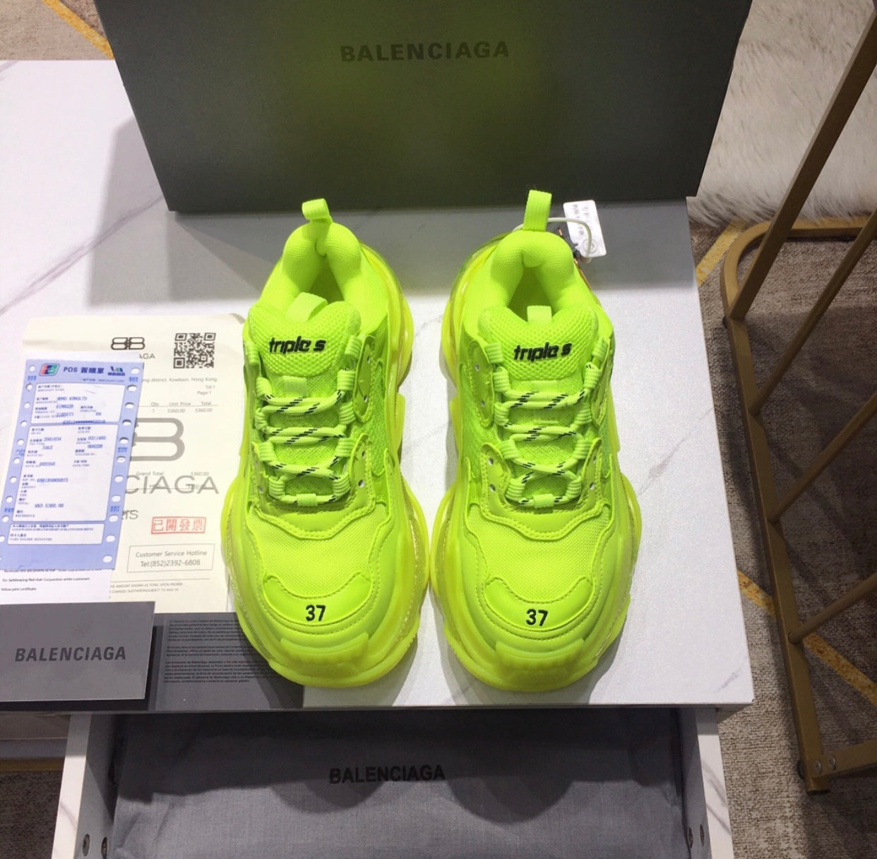 Triple S Clearsole Trainers