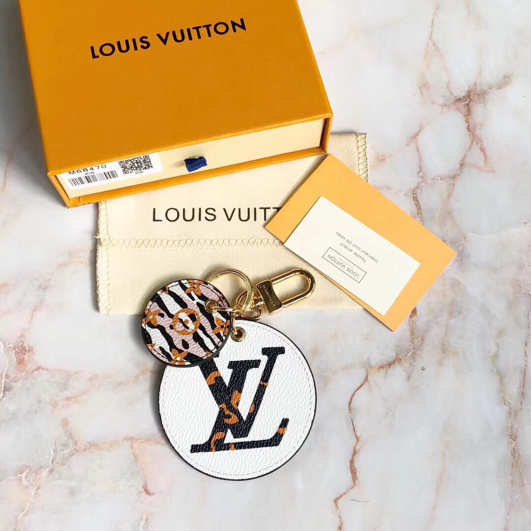 Monogram Jungle Bag Charm/Keychain