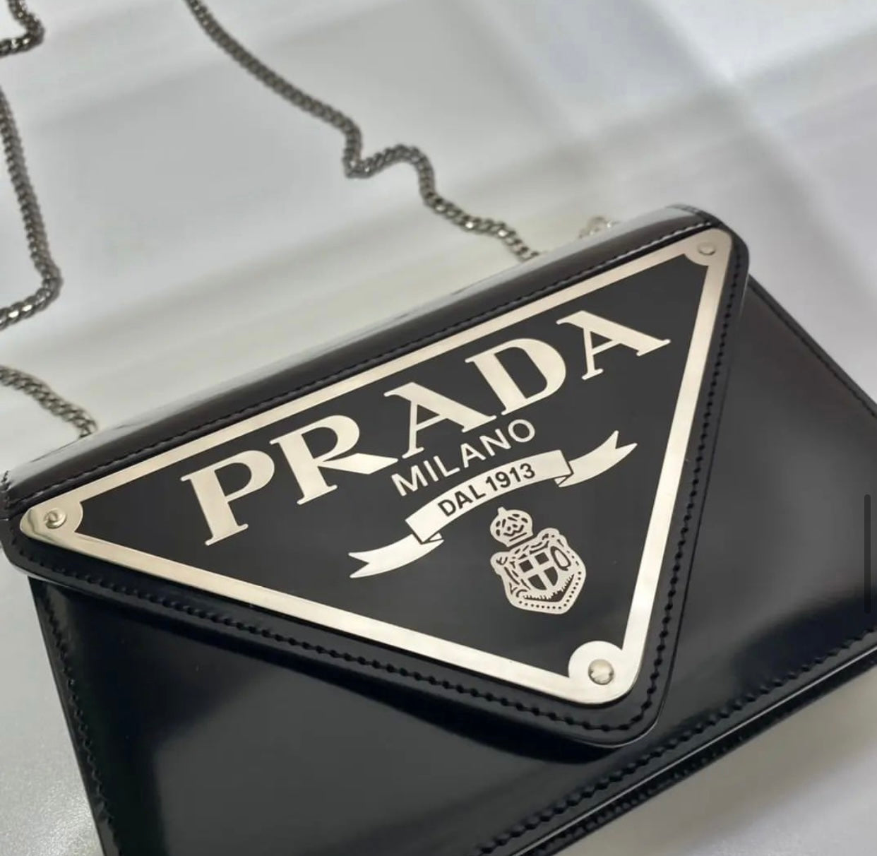 Logo Chain Bag