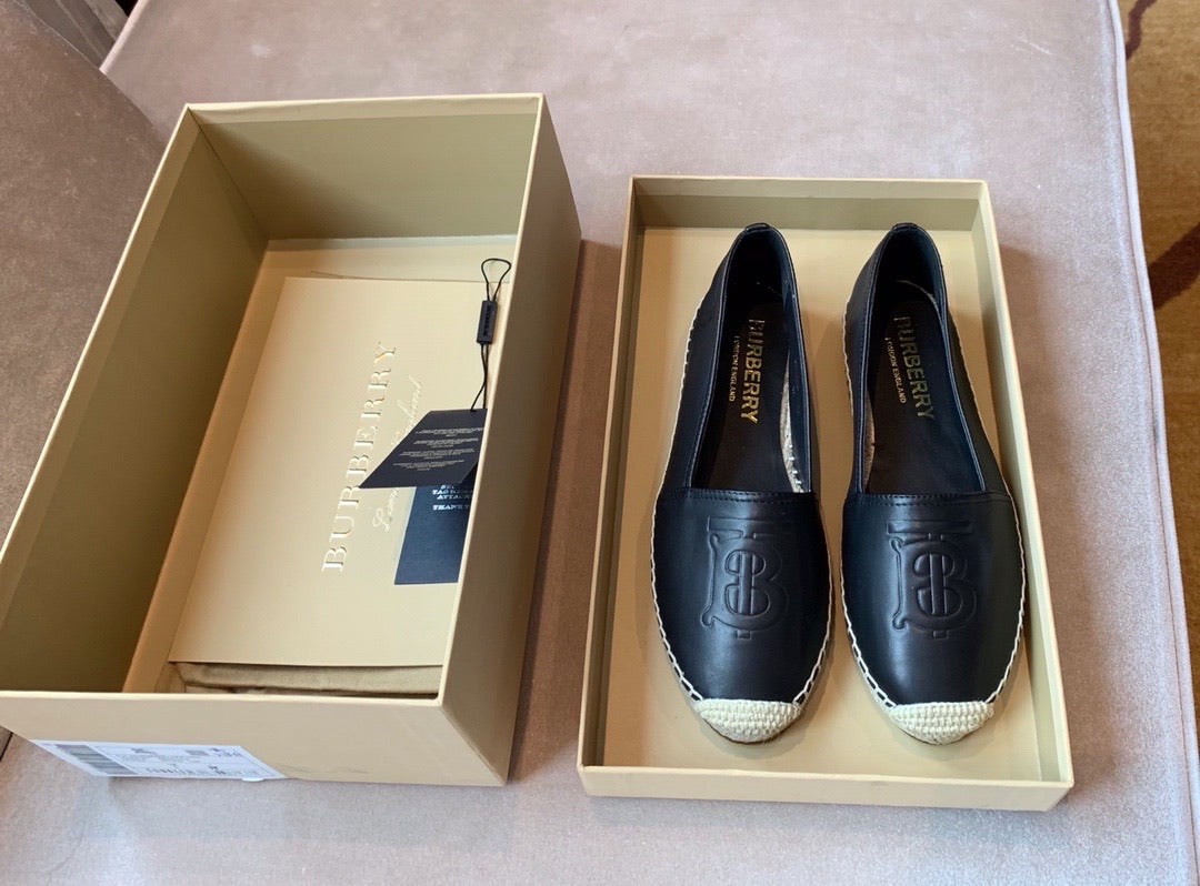 Leather Espadrilles