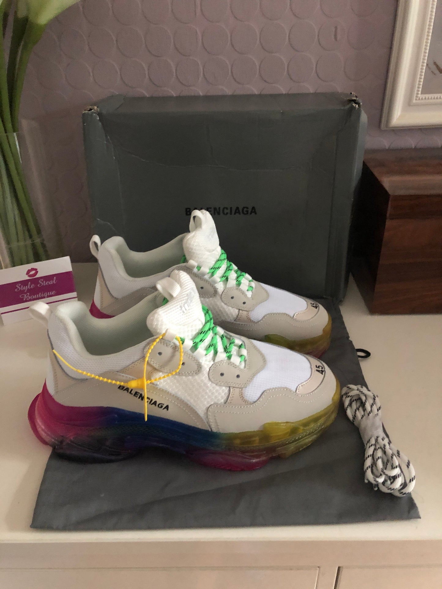 Triple S Clear Sole Colours