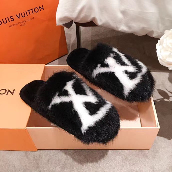 Homey Fur Slippers