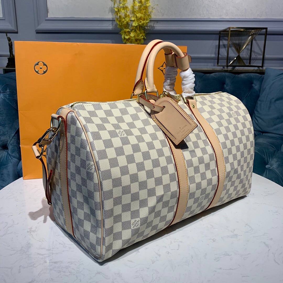 Keepall Damier Azur