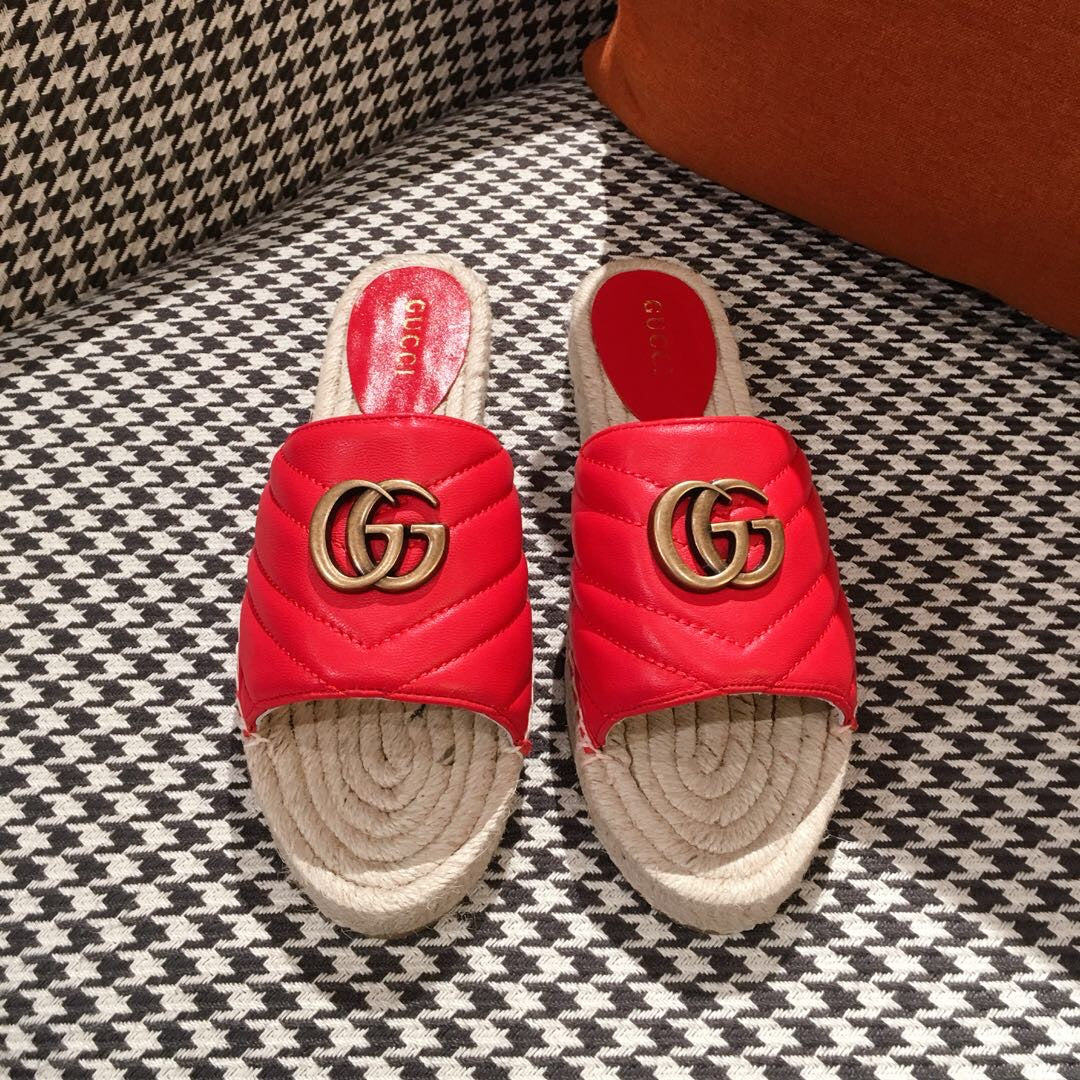 Leather Espadrille Sandals