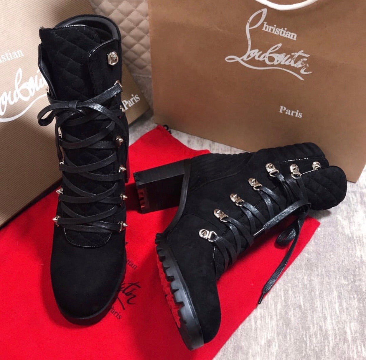 Lace Boots