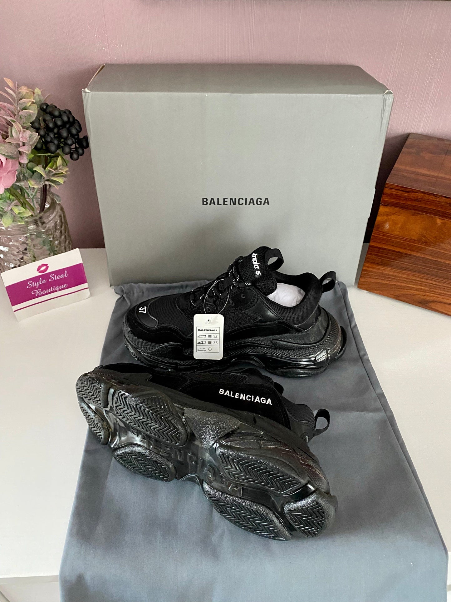 Triple S Clear Sole Darks