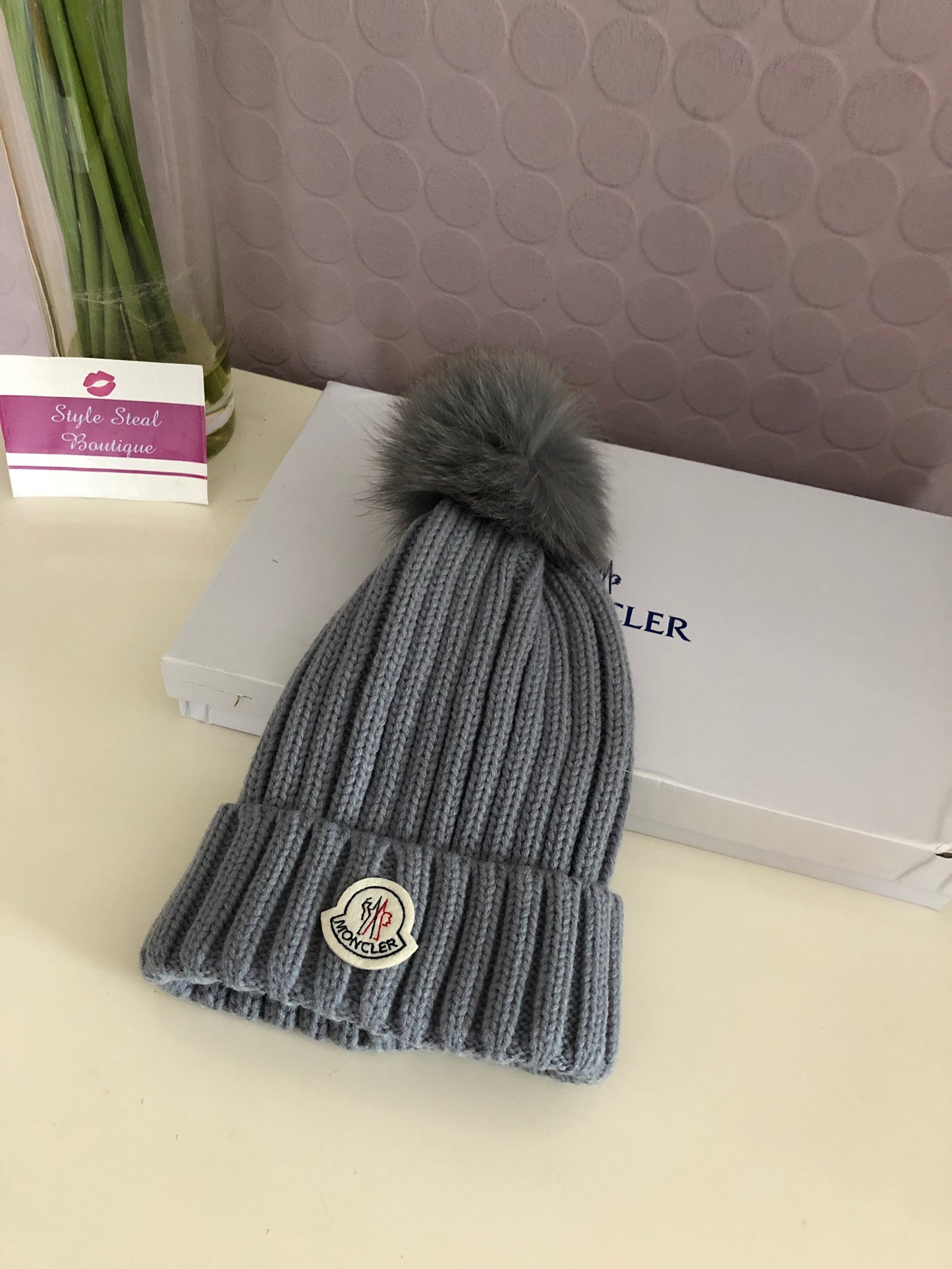 Fur Pom Hat