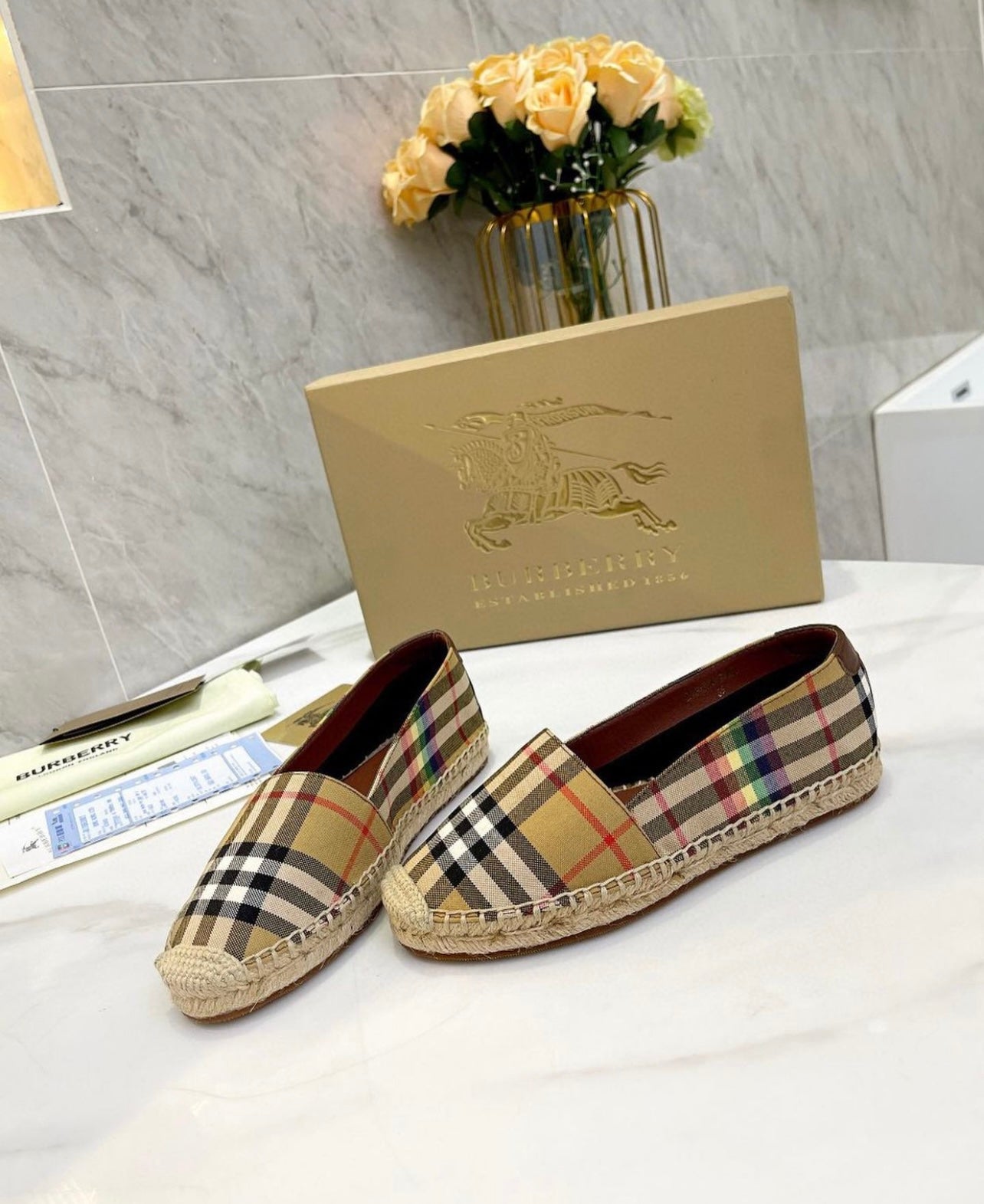 Check Espadrilles