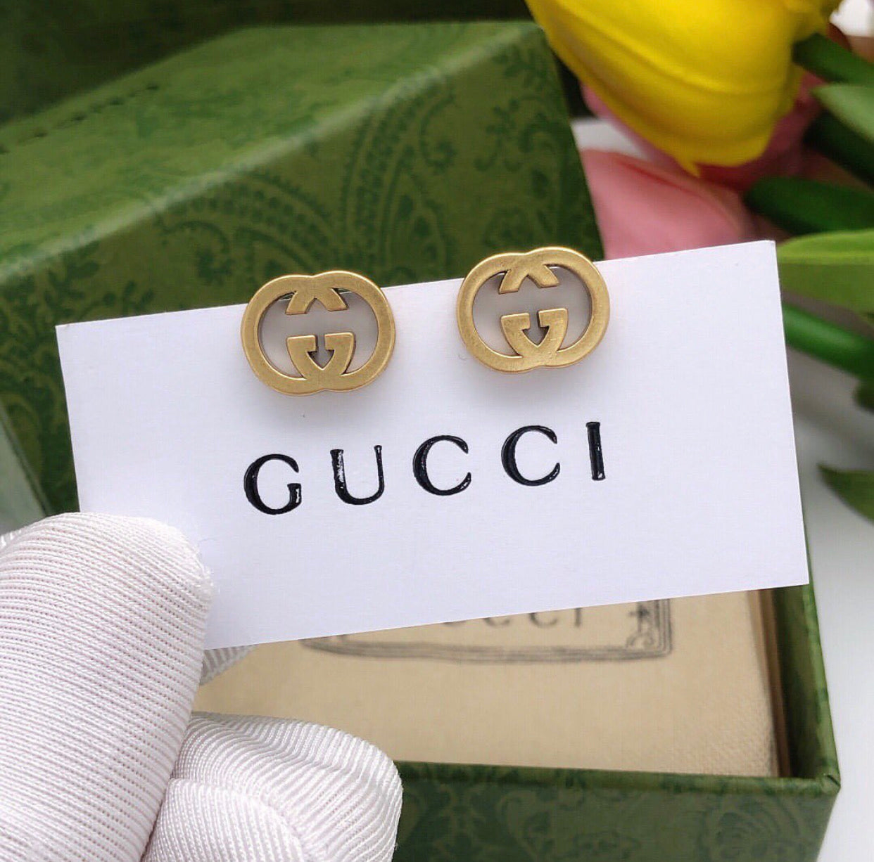 GG Stud Earrings