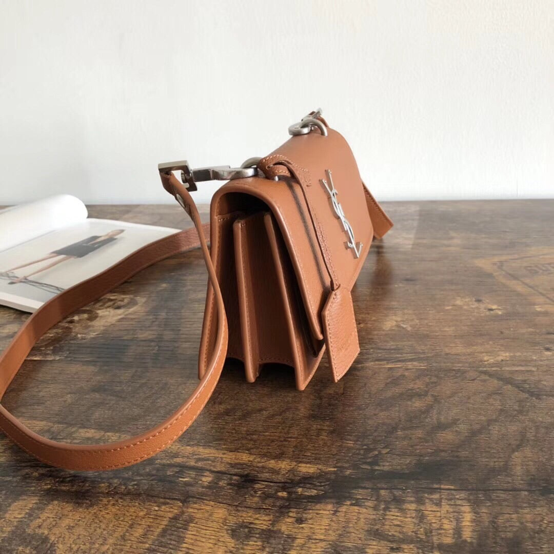 Sunset Grained Leather