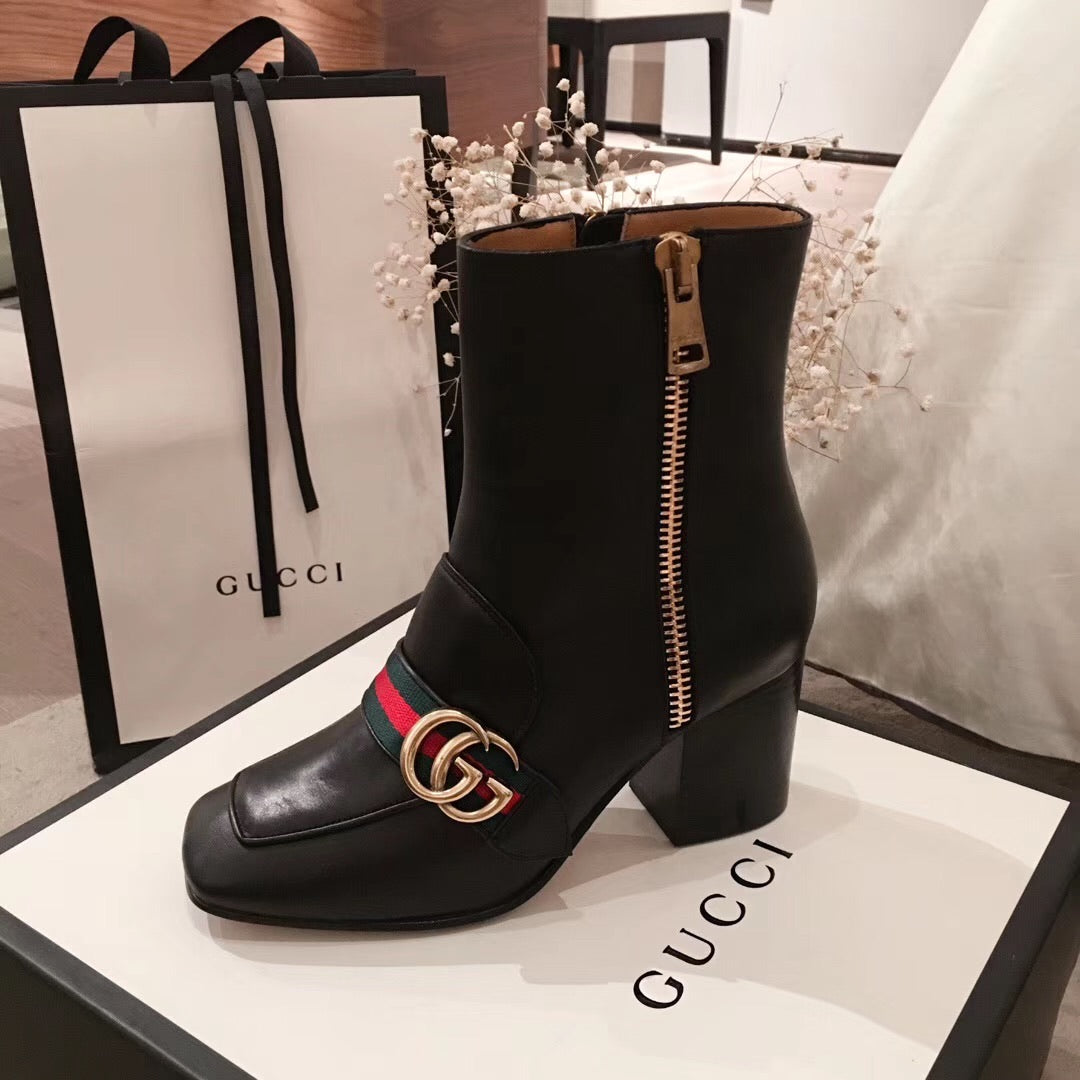Leather Ankle Boots