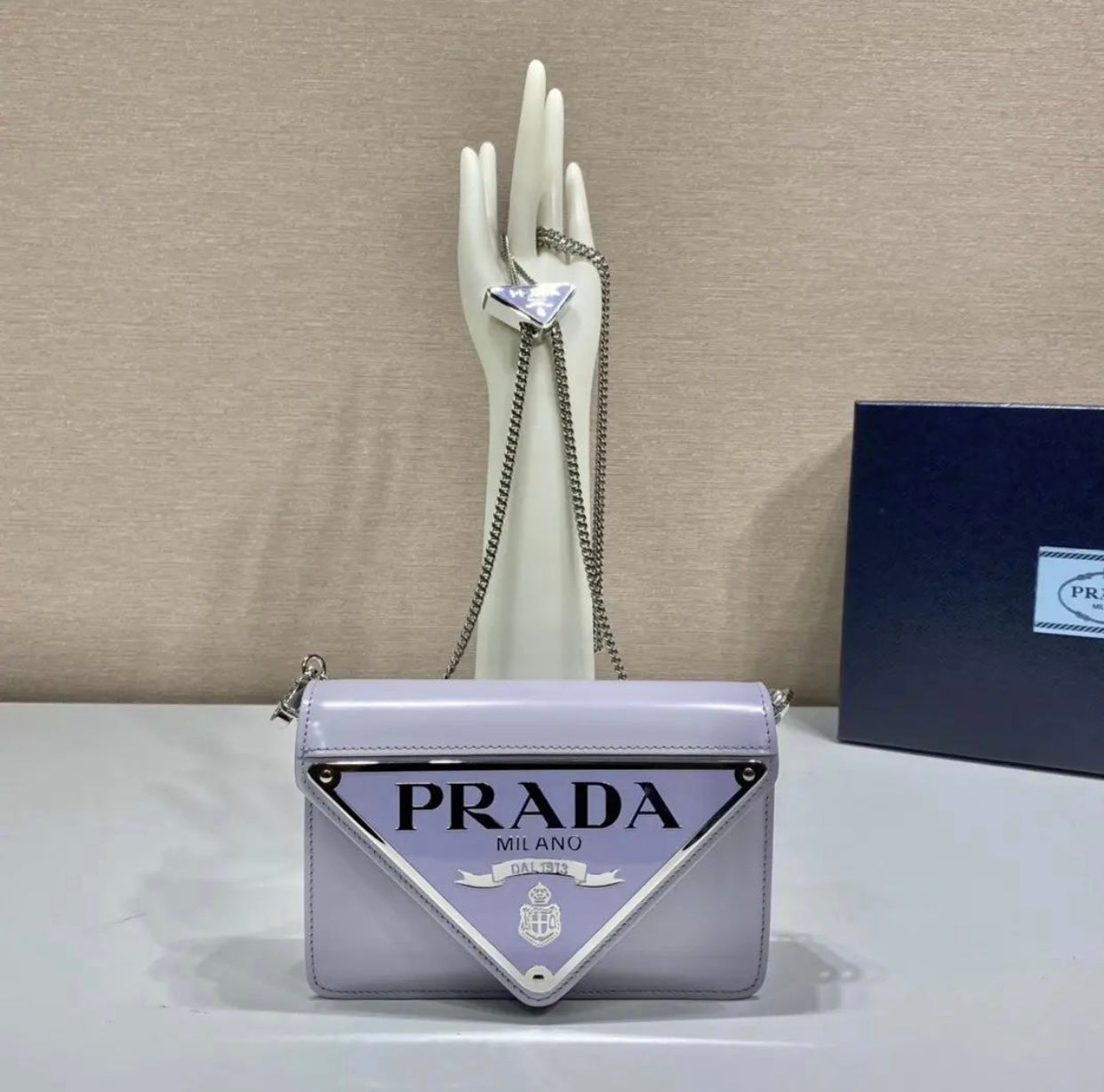 Logo Chain Bag