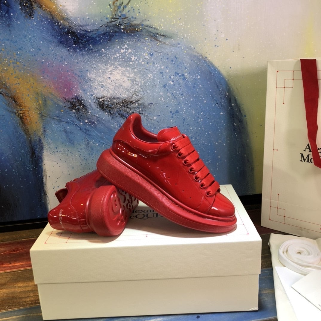 Oversized Sneaker Patent Ladies