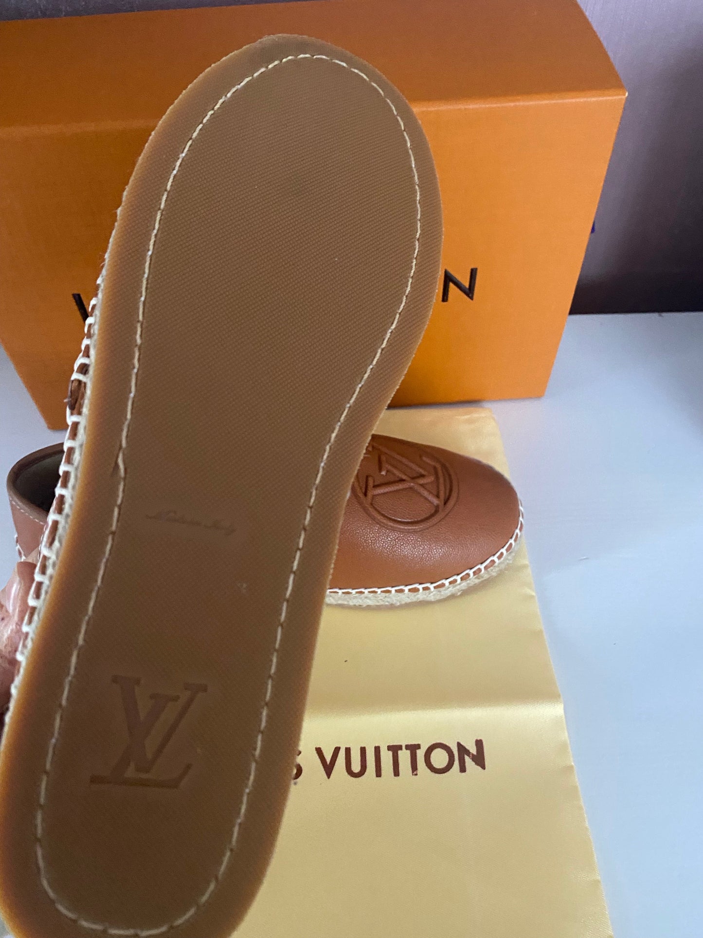 Leather Espadrilles