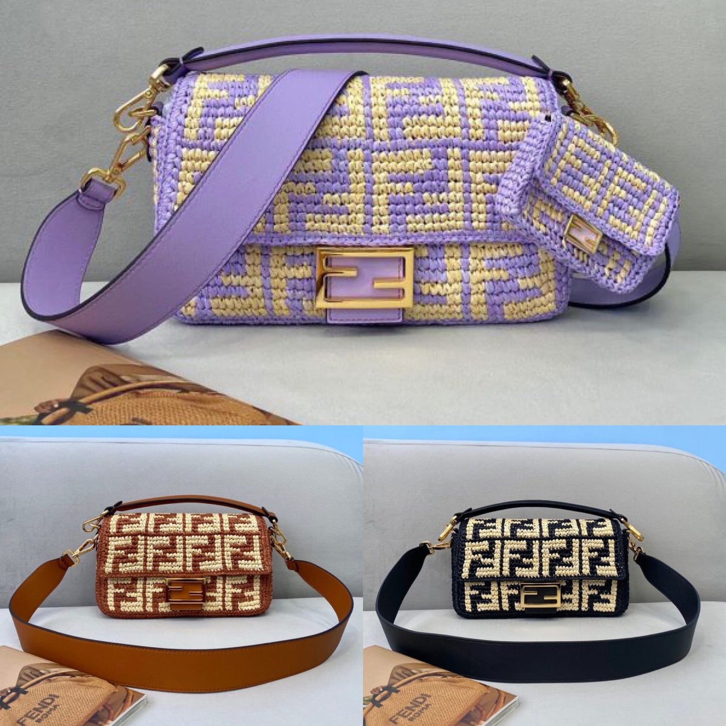Baguette Raffia