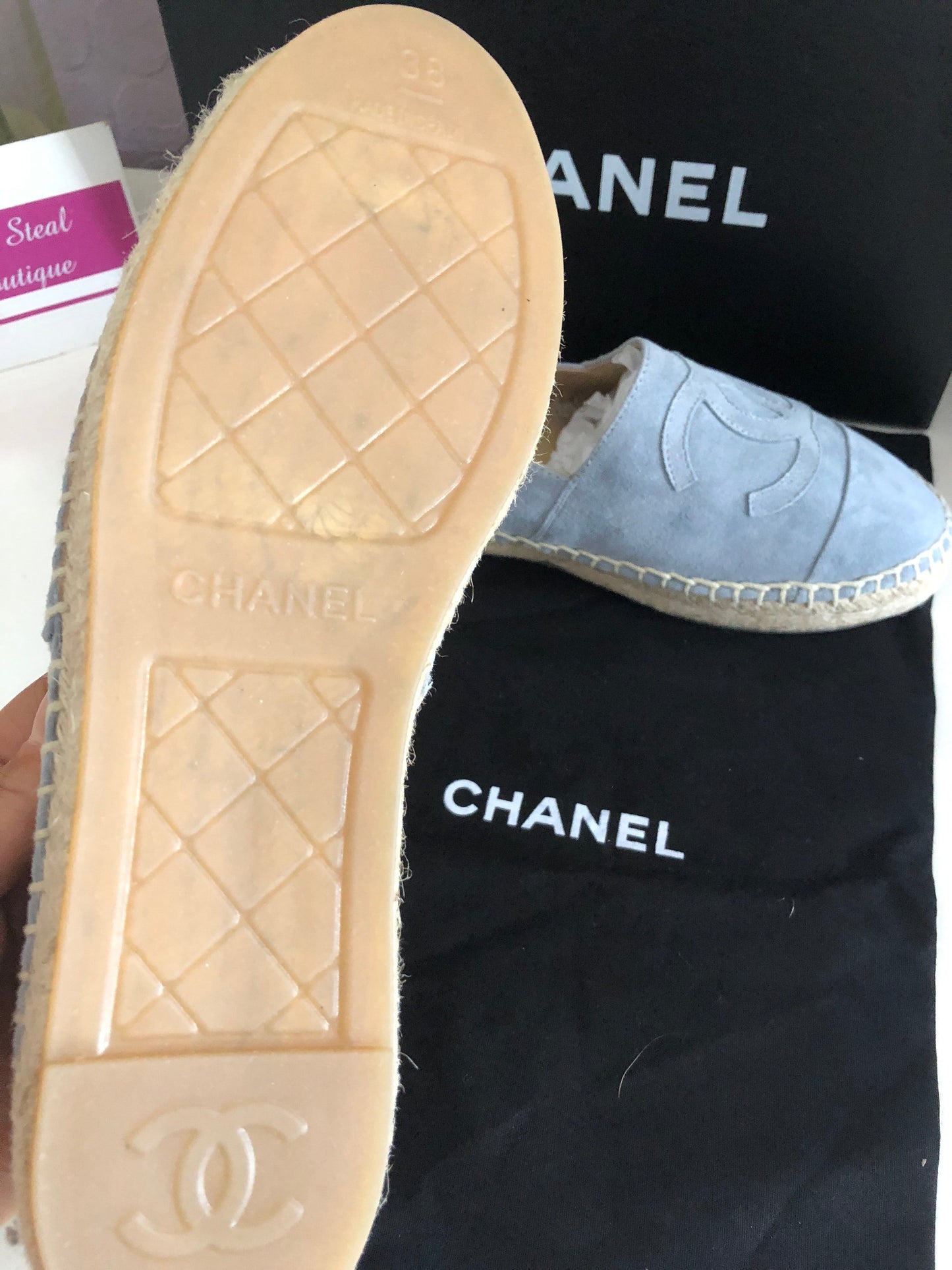 Suede Espadrilles