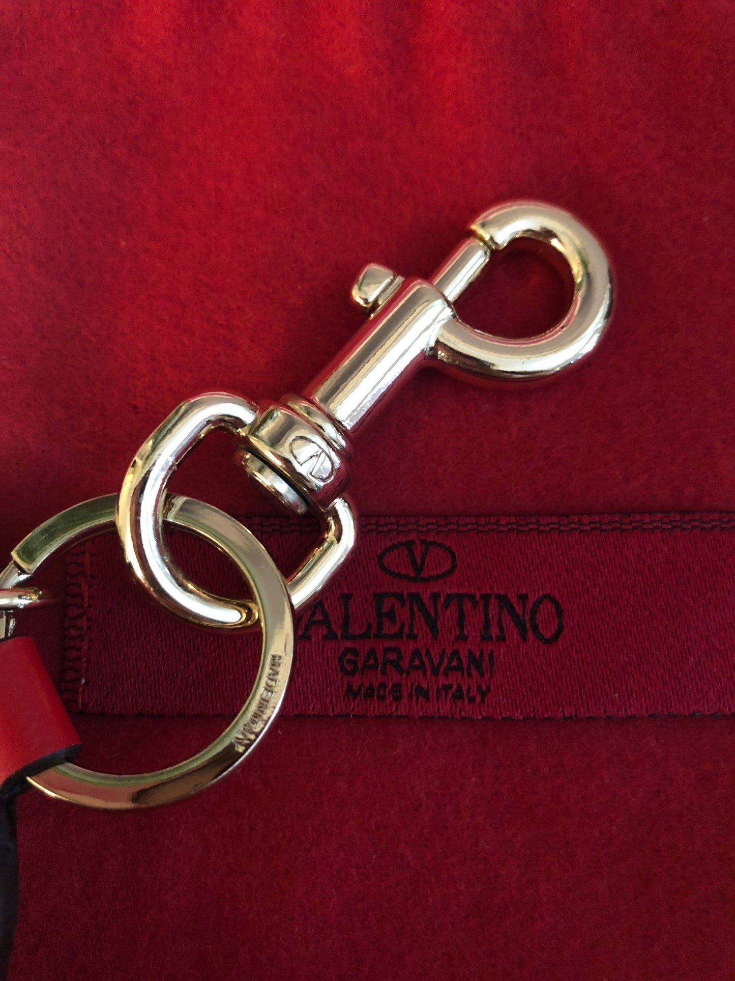 Rockstud Heart Bag Charm/Keychain