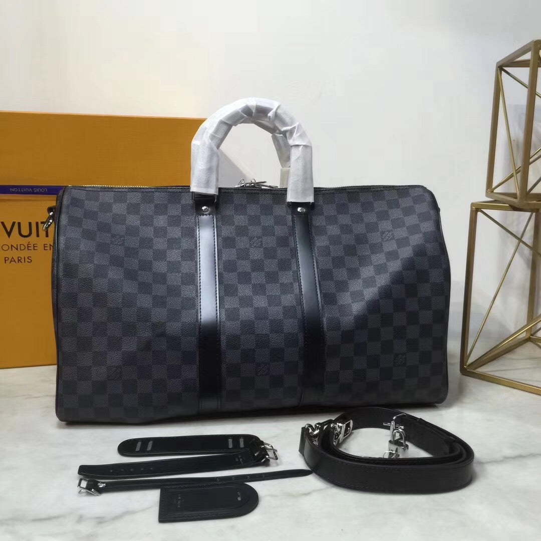 Keepall Damier Graphite