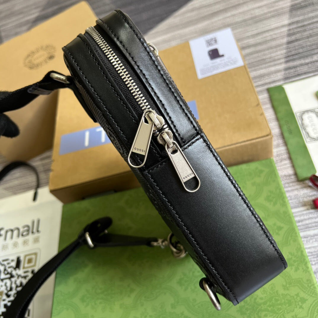 GG Embossed Sling Bag