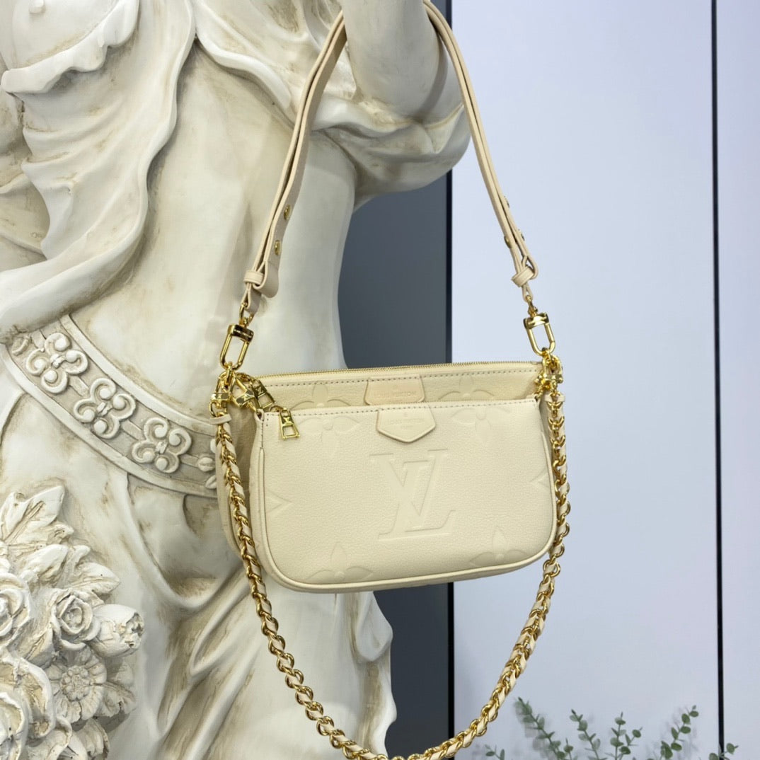 Leather Multi Pochette