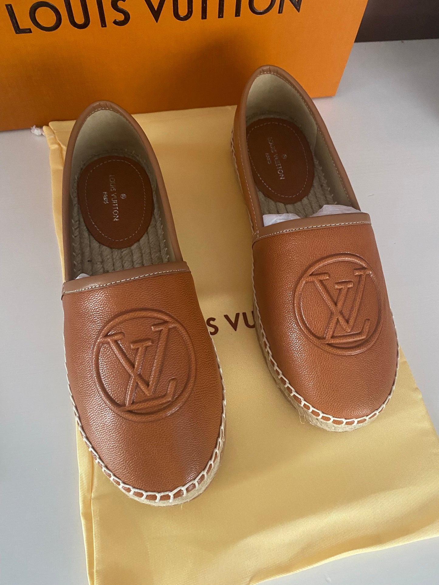 Leather Espadrilles