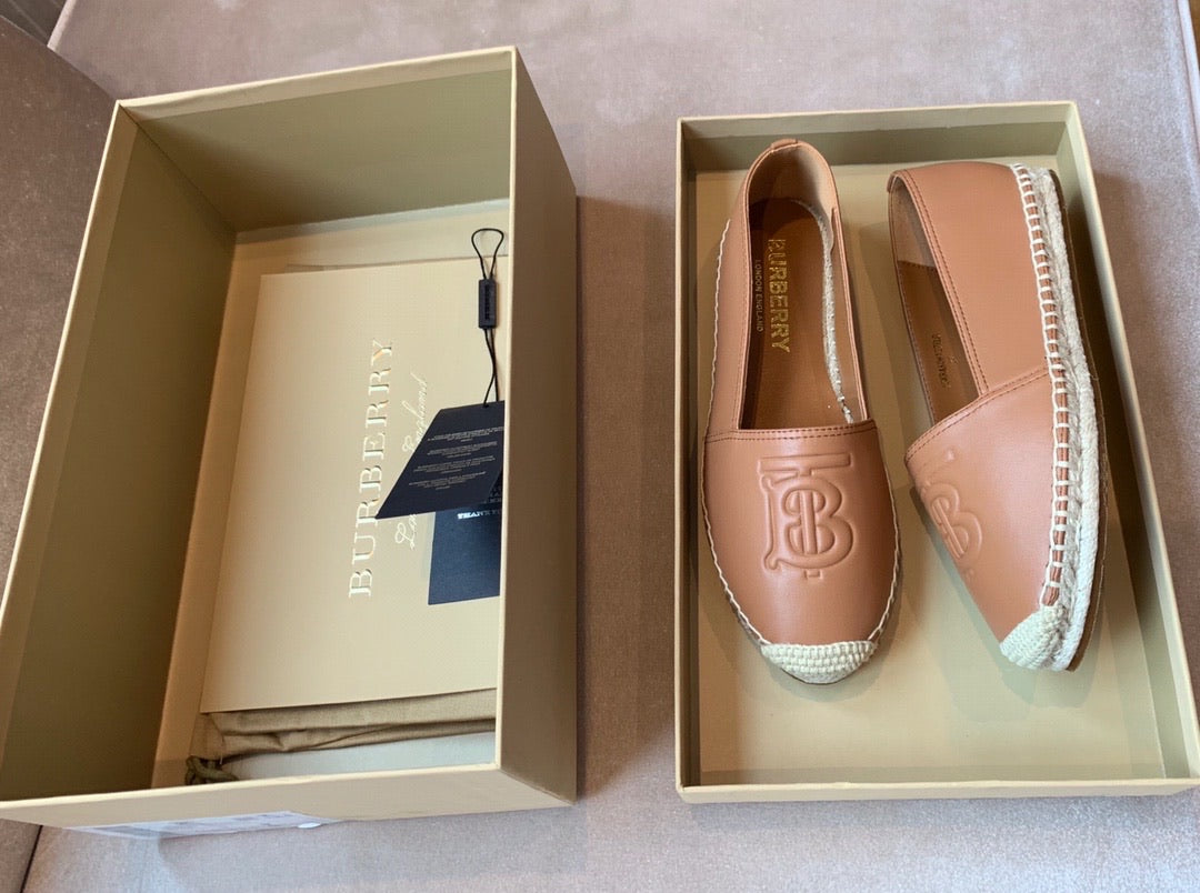 Leather Espadrilles
