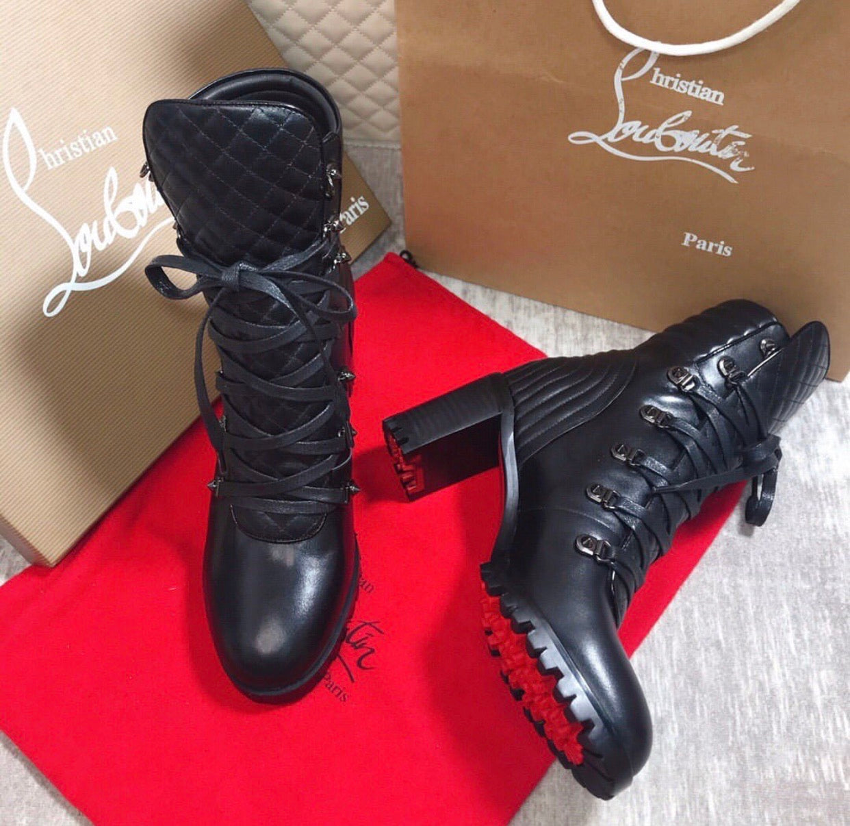 Lace Boots