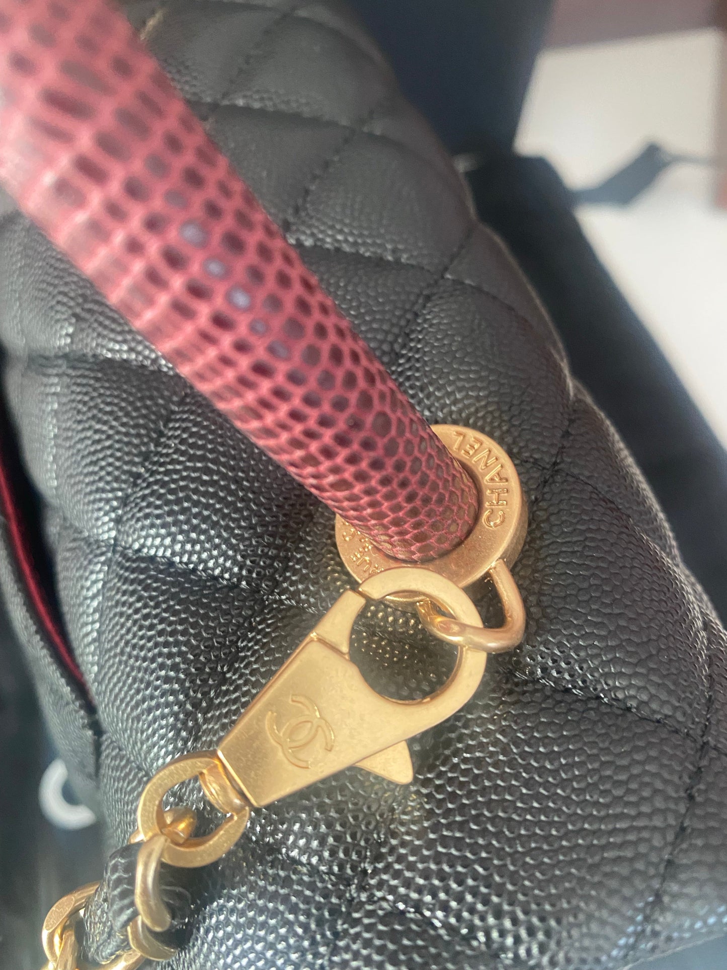 Top Handle Flap Bag