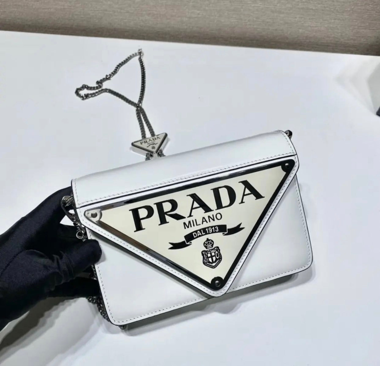 Logo Chain Bag