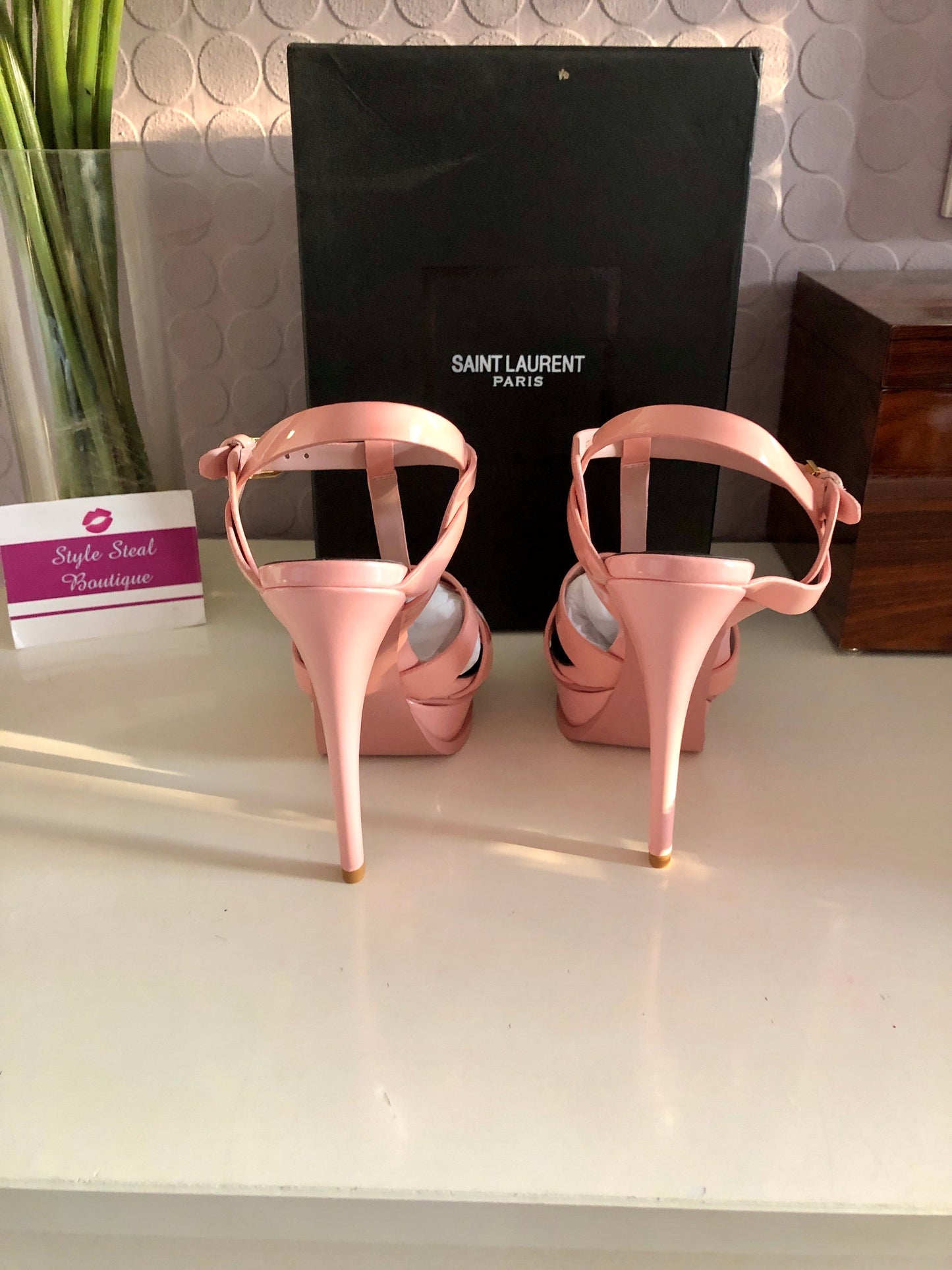 Tribute Patent Sandals 13cm