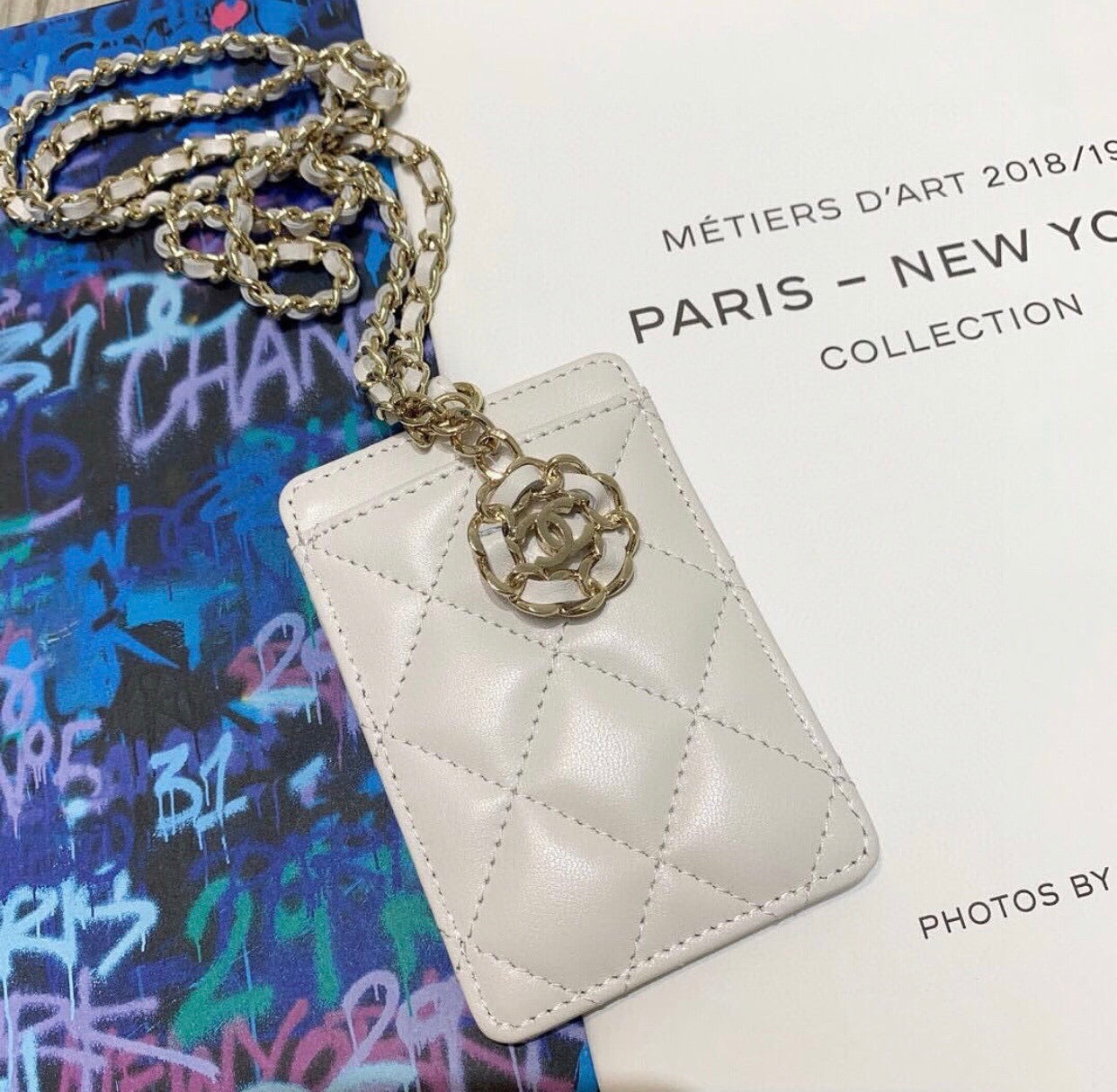 Lambskin Card Holder Lanyard