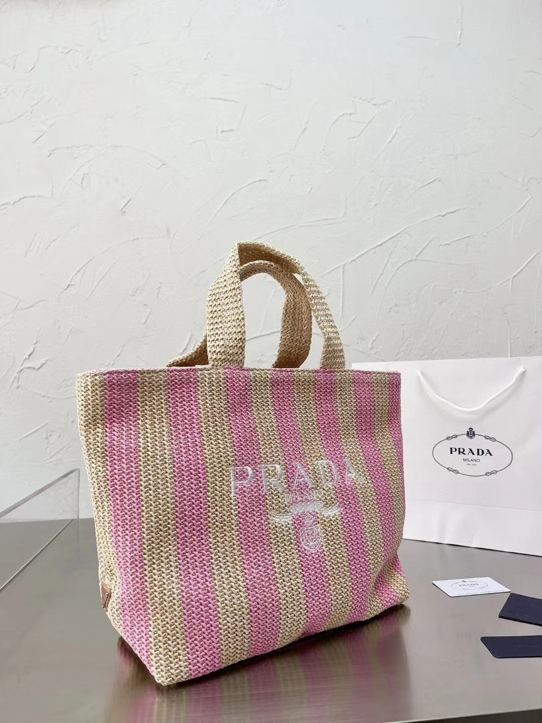 Large Raffia Tote