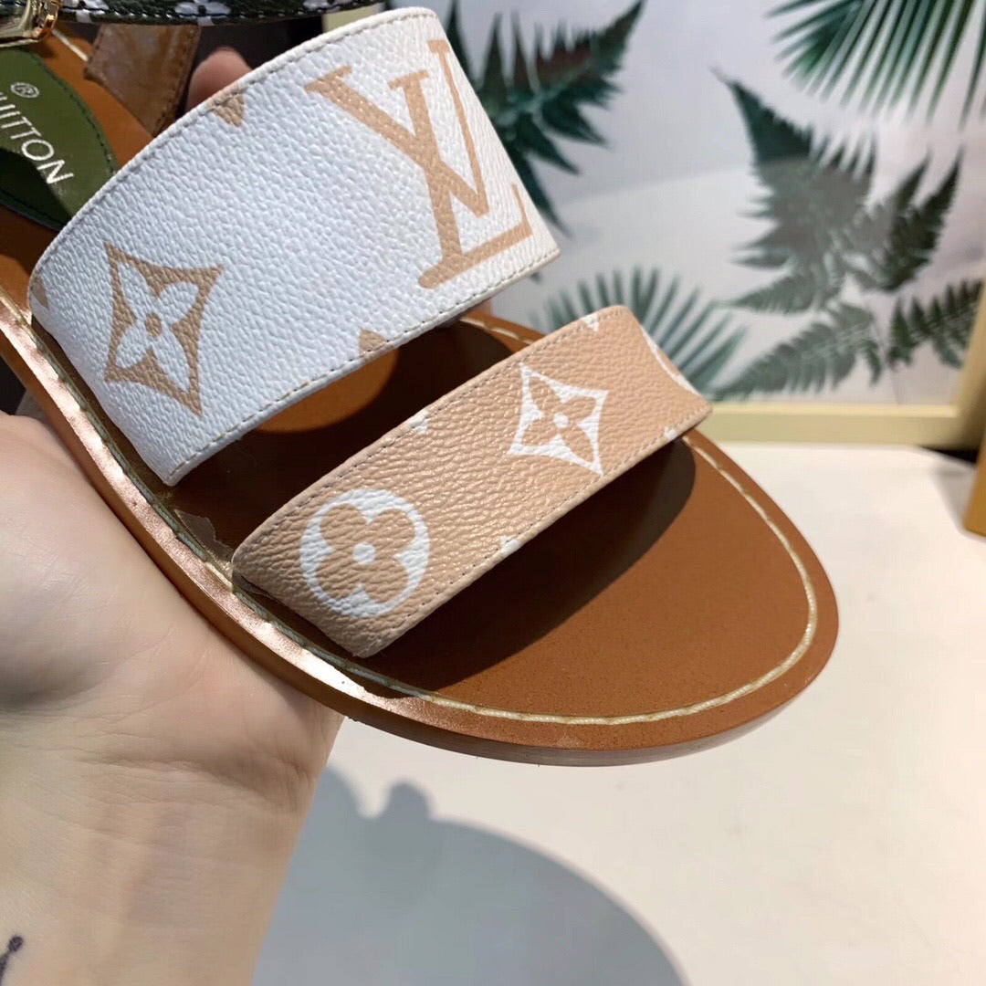 Giant Monogram Sandals