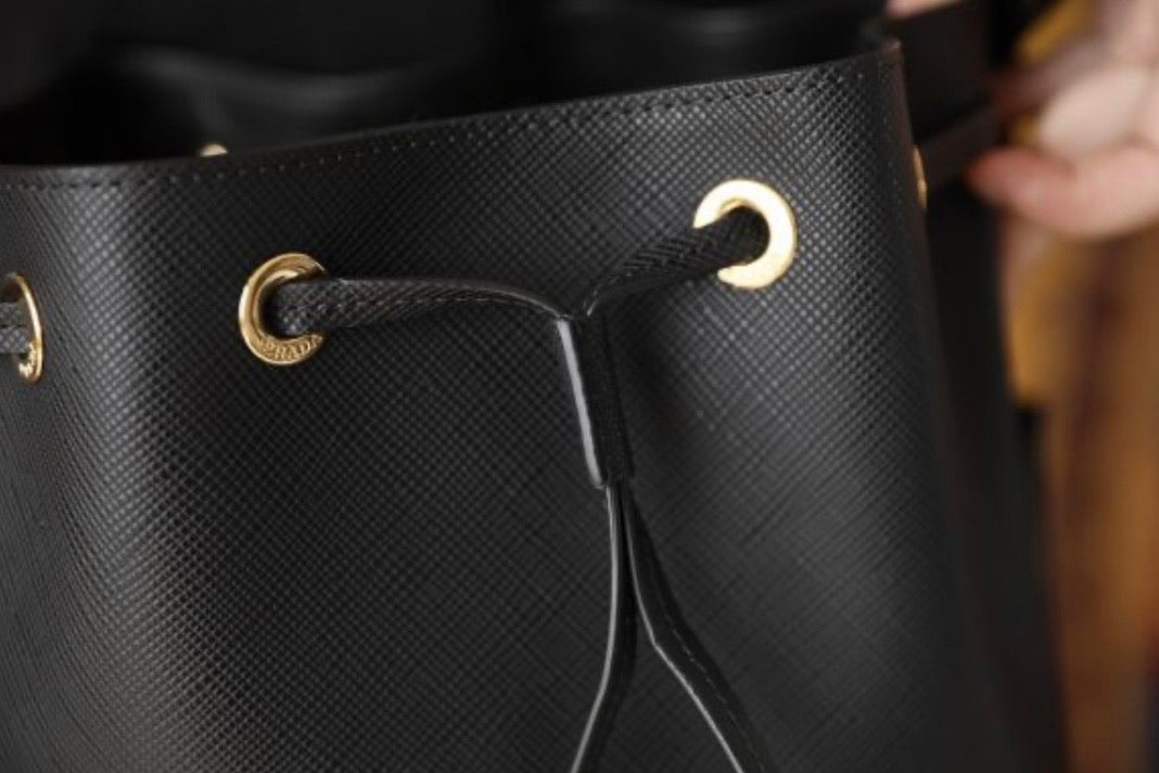 Leather Bucket Bag