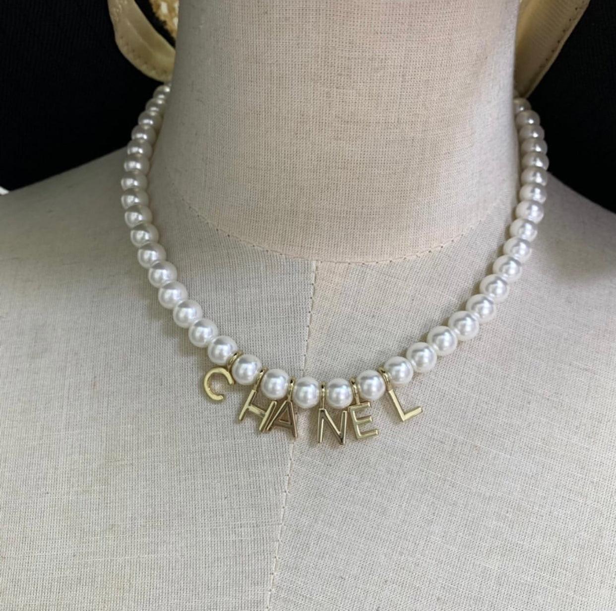 CC Pearl Necklace
