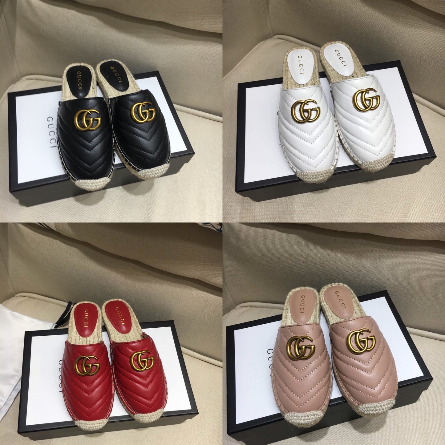 Leather Espadrilles