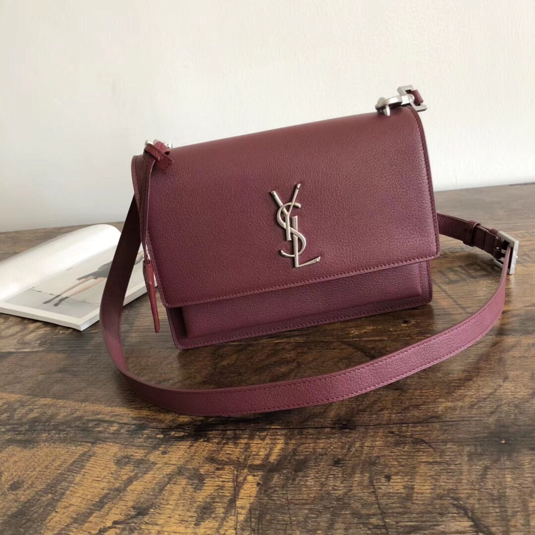 Sunset Grained Leather