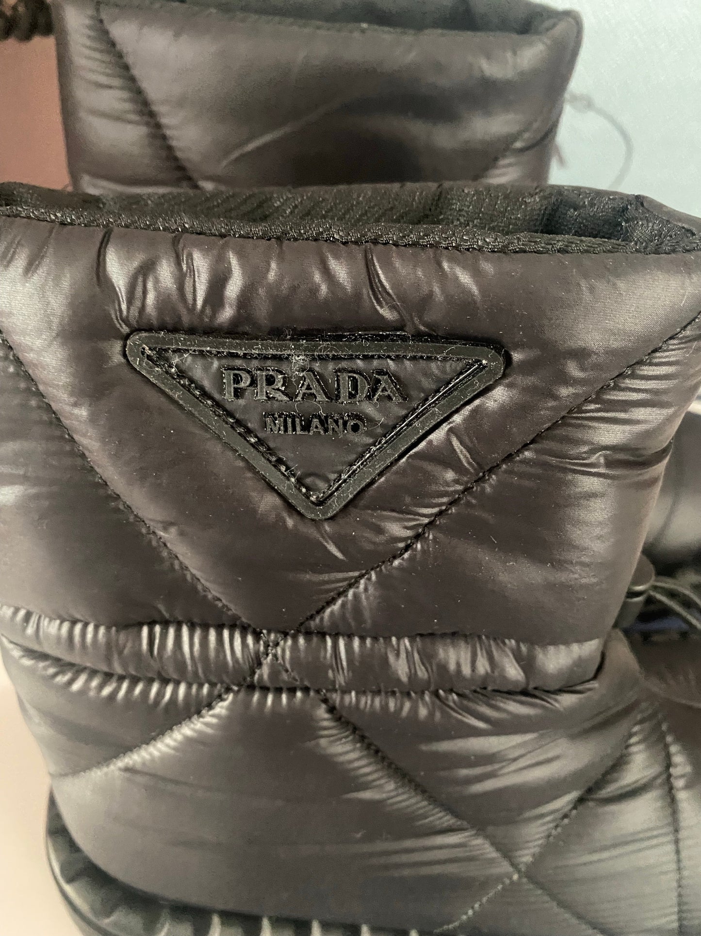 Padded Nylon Boots