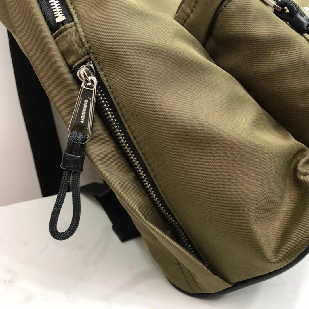 Logo Print Backpack