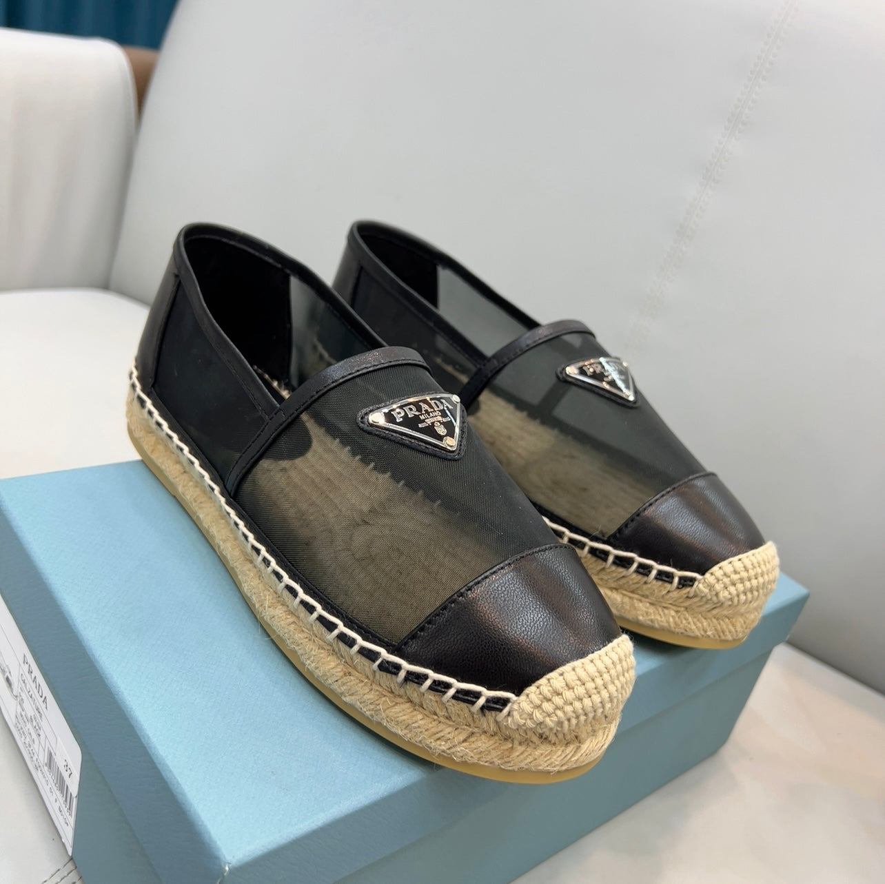 Mesh Espadrilles