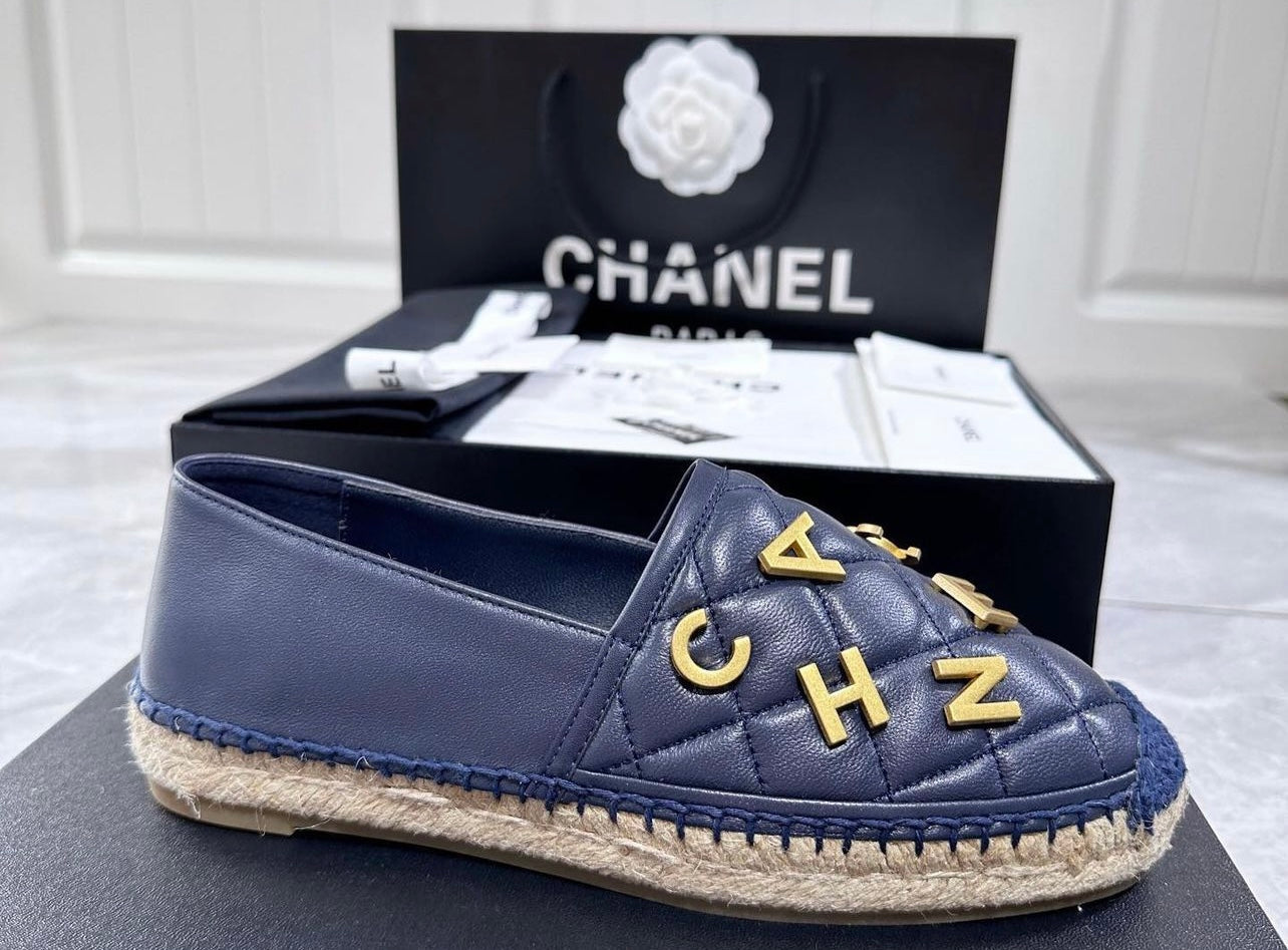 Leather Espadrilles