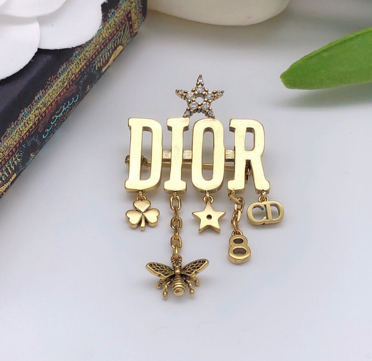 CD Brooch