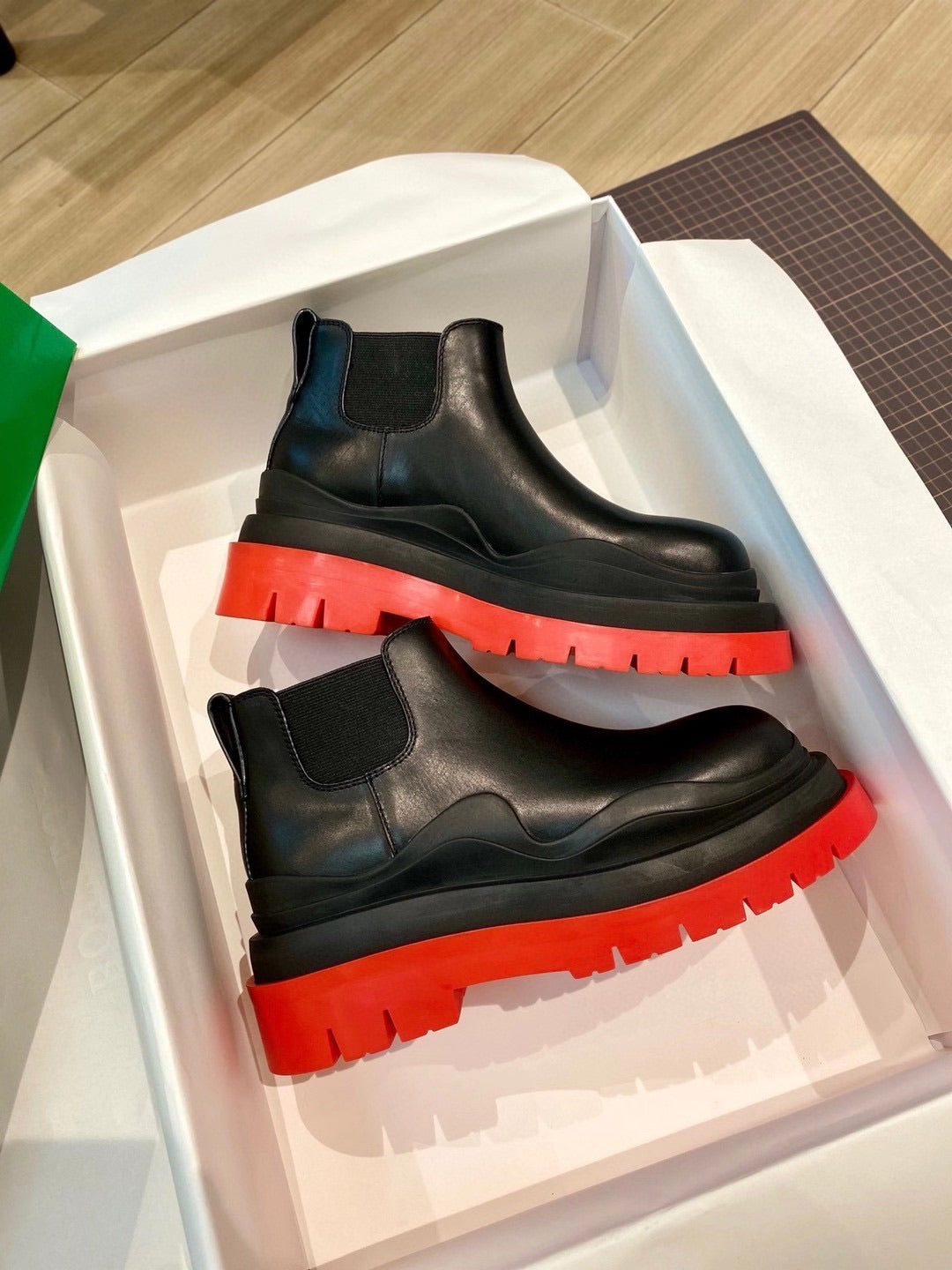 Tire Ankle Boots