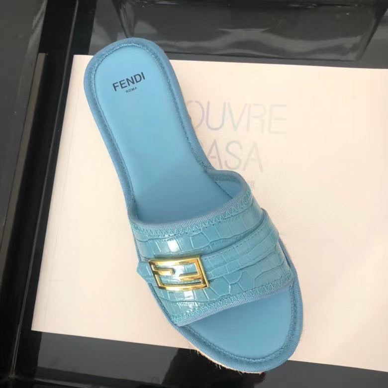 Logo Leather Espadrilles