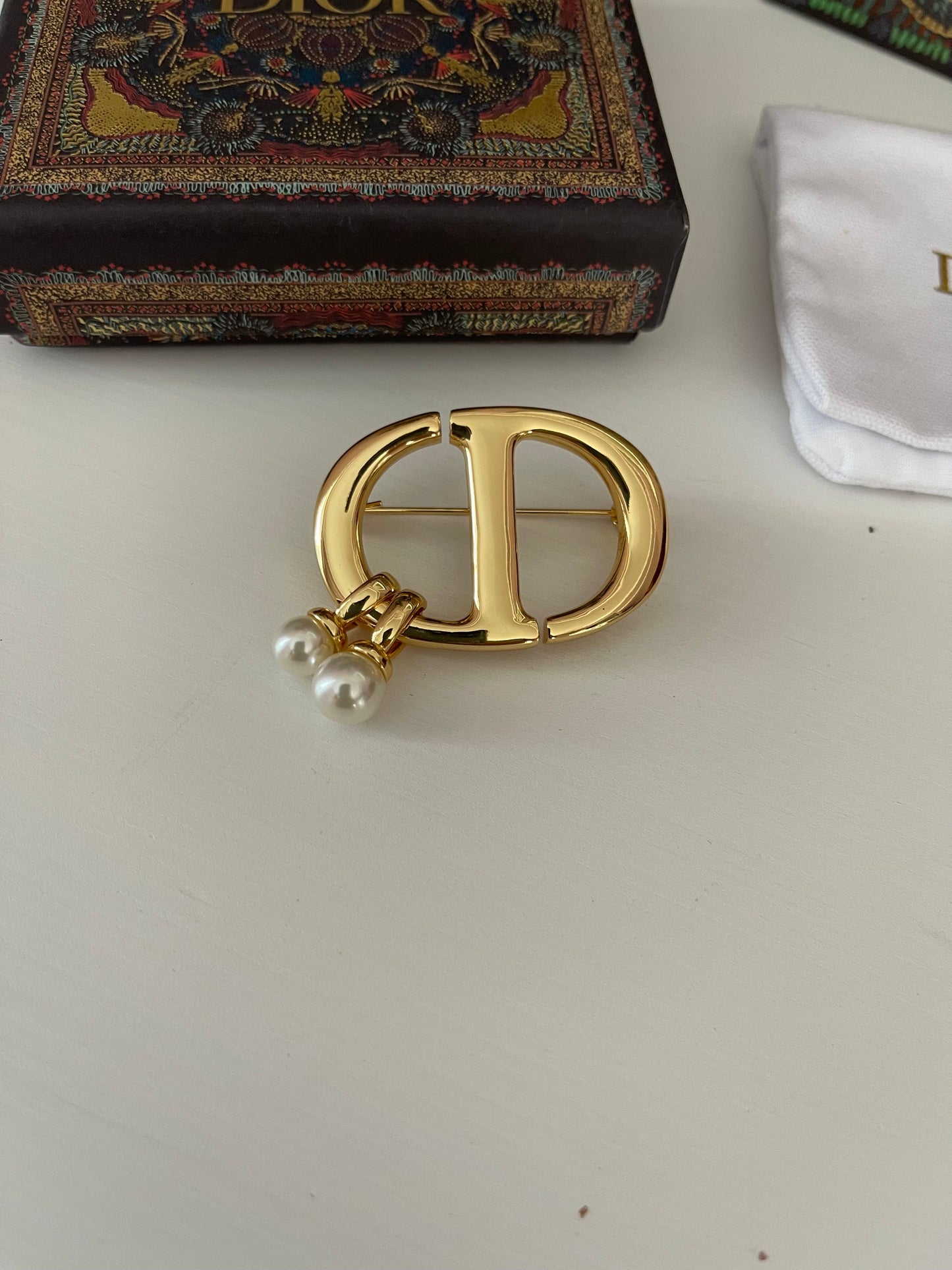 CD Brooch