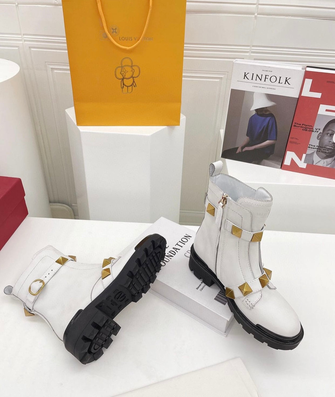 Roman Stud Boots