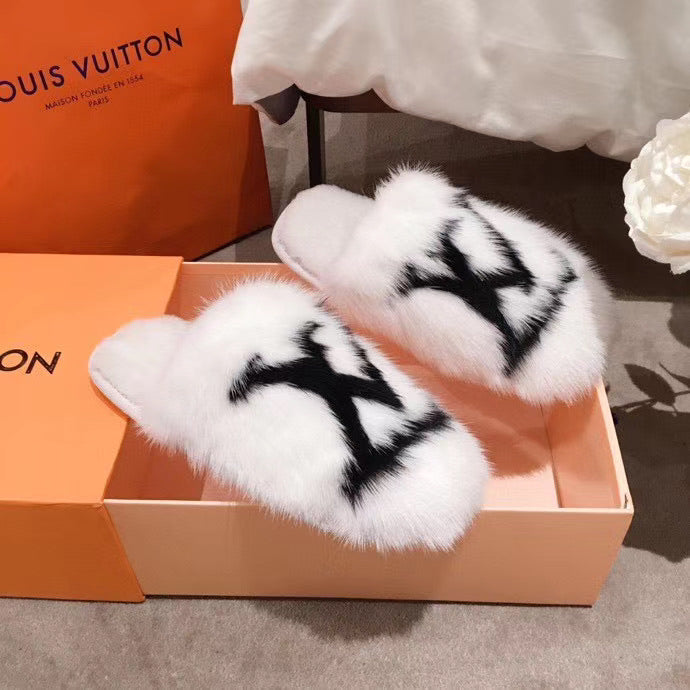 Homey Fur Slippers