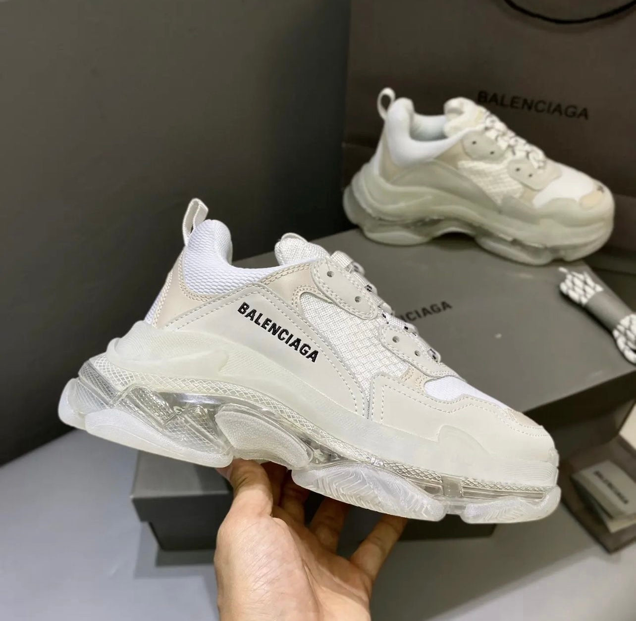 Triple S Clearsole Trainers